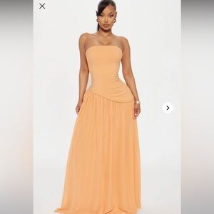 Fashion nova You Wanted Gown - Orange